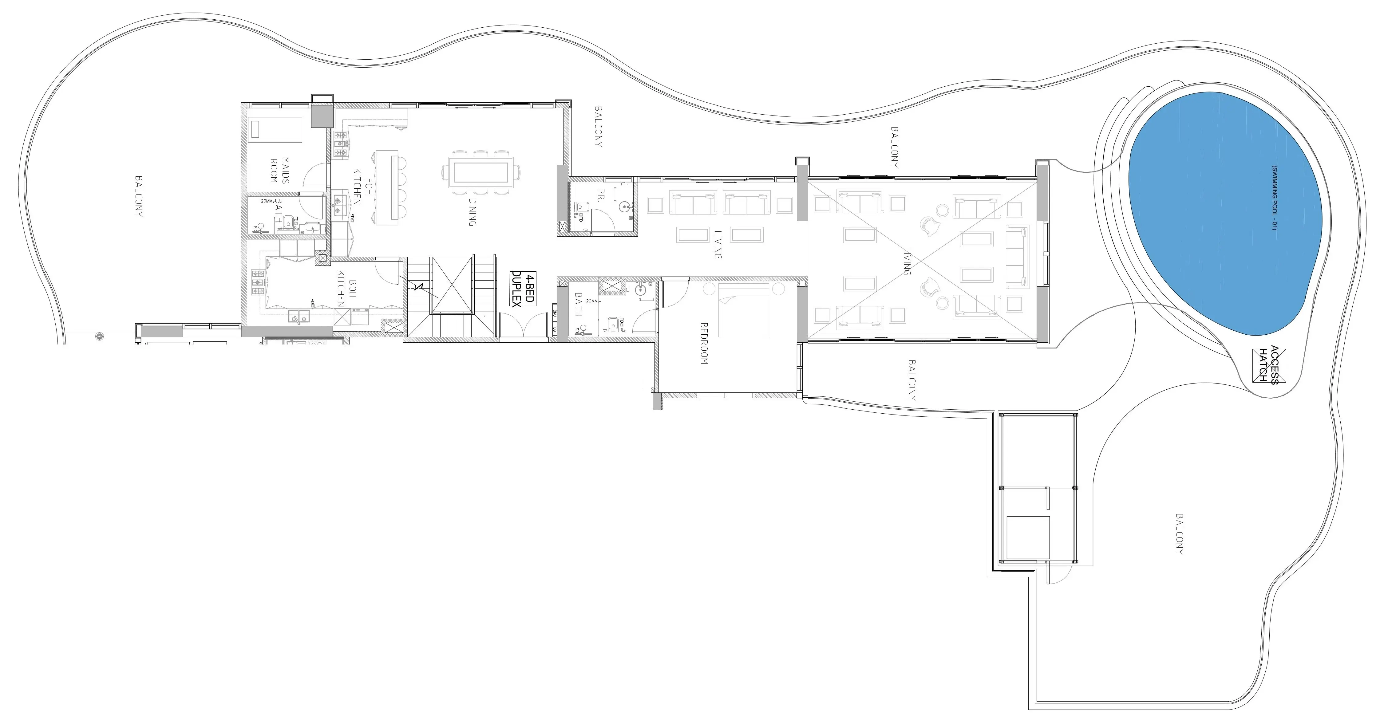 Unit type 4 bed