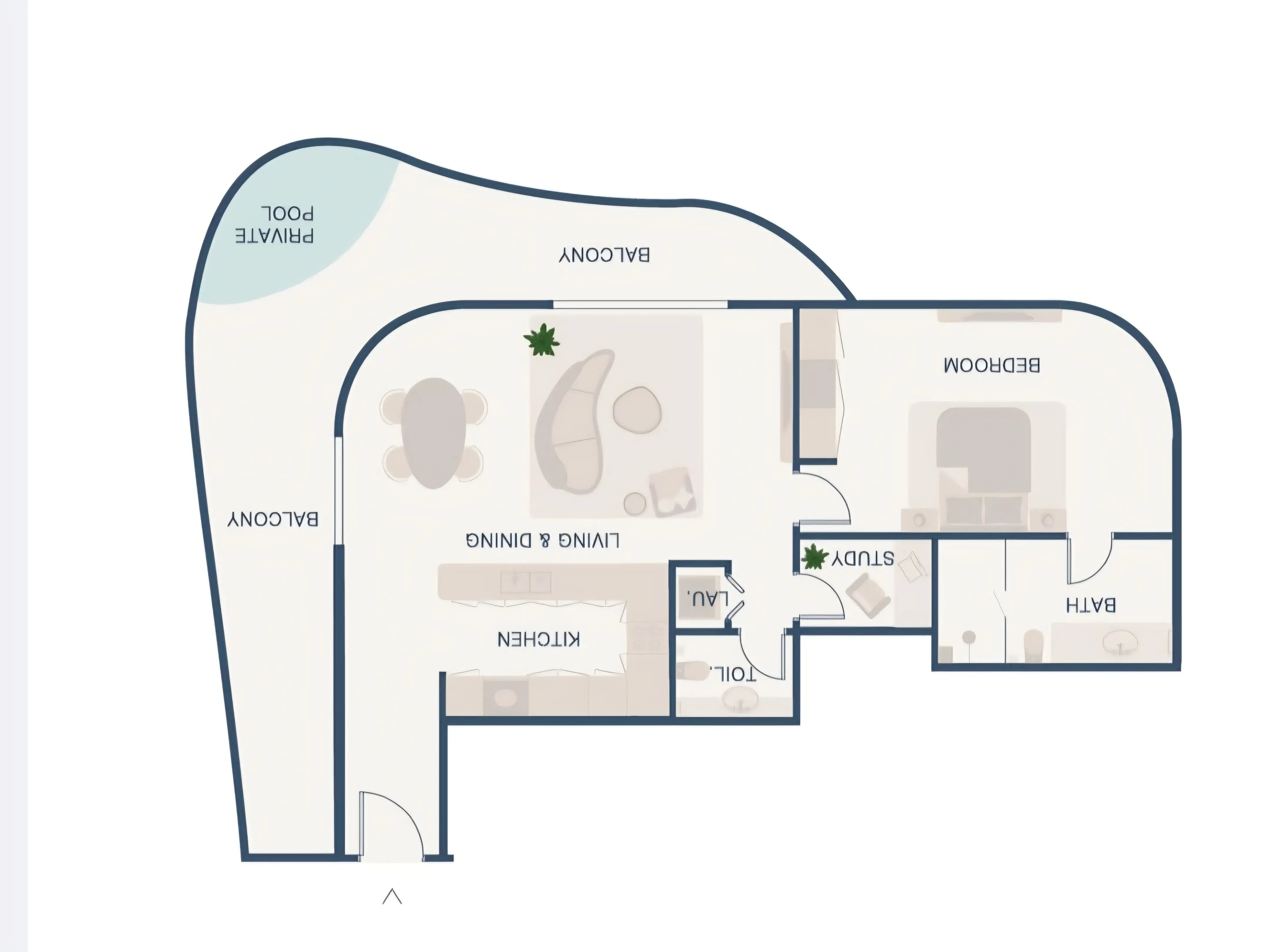 Unit type 1 bed